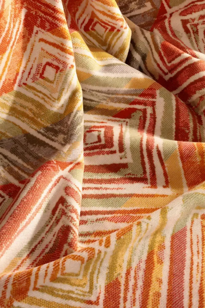 Throw blankets - Blanket Sunset Diamonds - BIEDERLACK