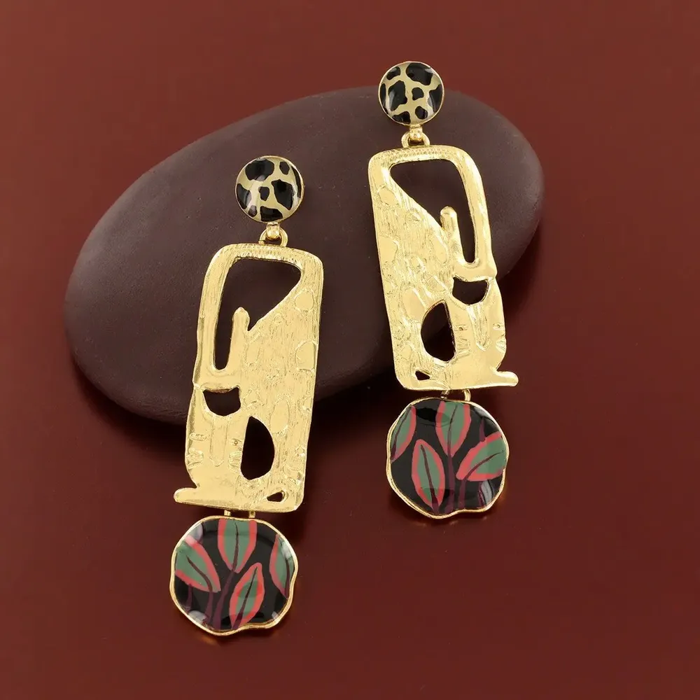 Jewelry - SWAHILI CHIPS GOLD MULTI COLOR - TARATATA BIJOUX