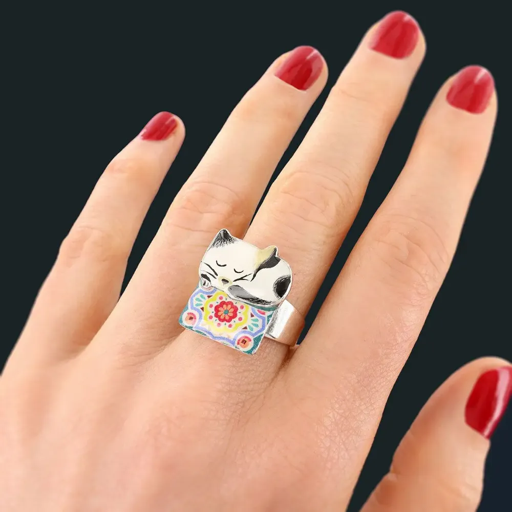Jewelry - CHANAPE RING SILVER MULTI COLOR - TARATATA BIJOUX