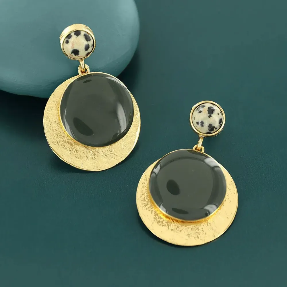 Jewelry - SOLEDAD CHIPS GOLD GREEN - TARATATA BIJOUX