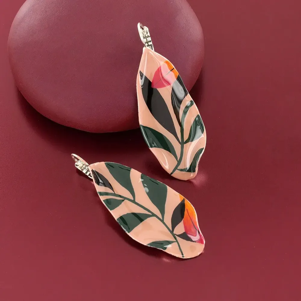 Jewelry - AMAZON SLEEPERS, SILVER & PINK - TARATATA BIJOUX