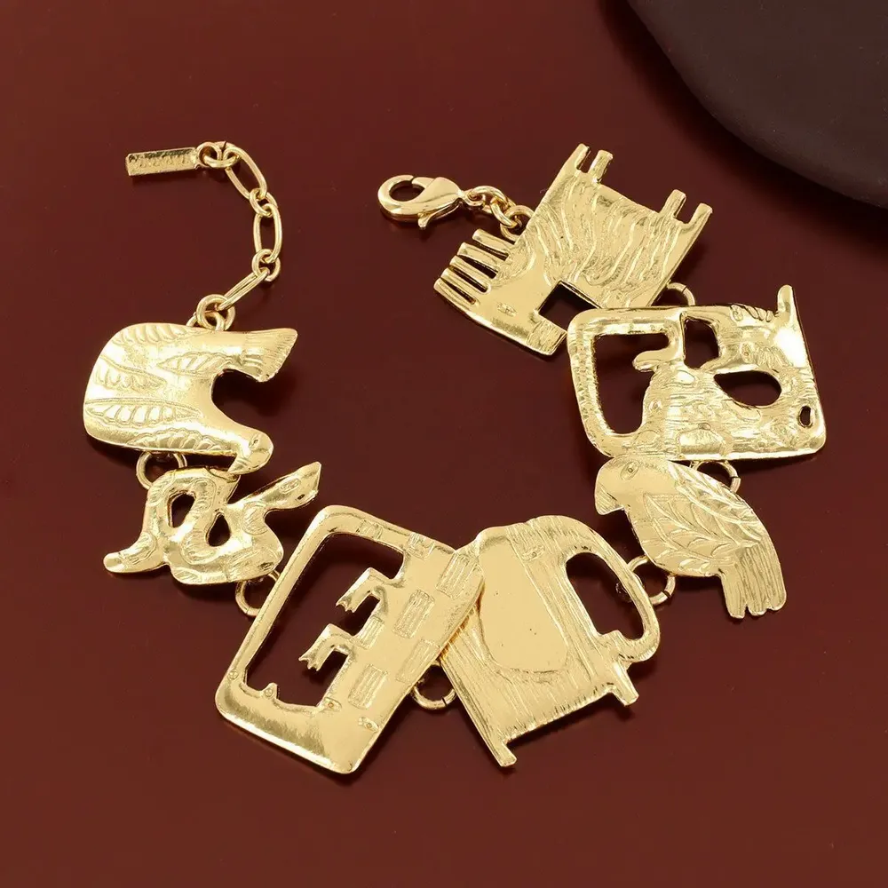 Jewelry - SWAHILI BRACELET GOLD COLOUR - TARATATA BIJOUX