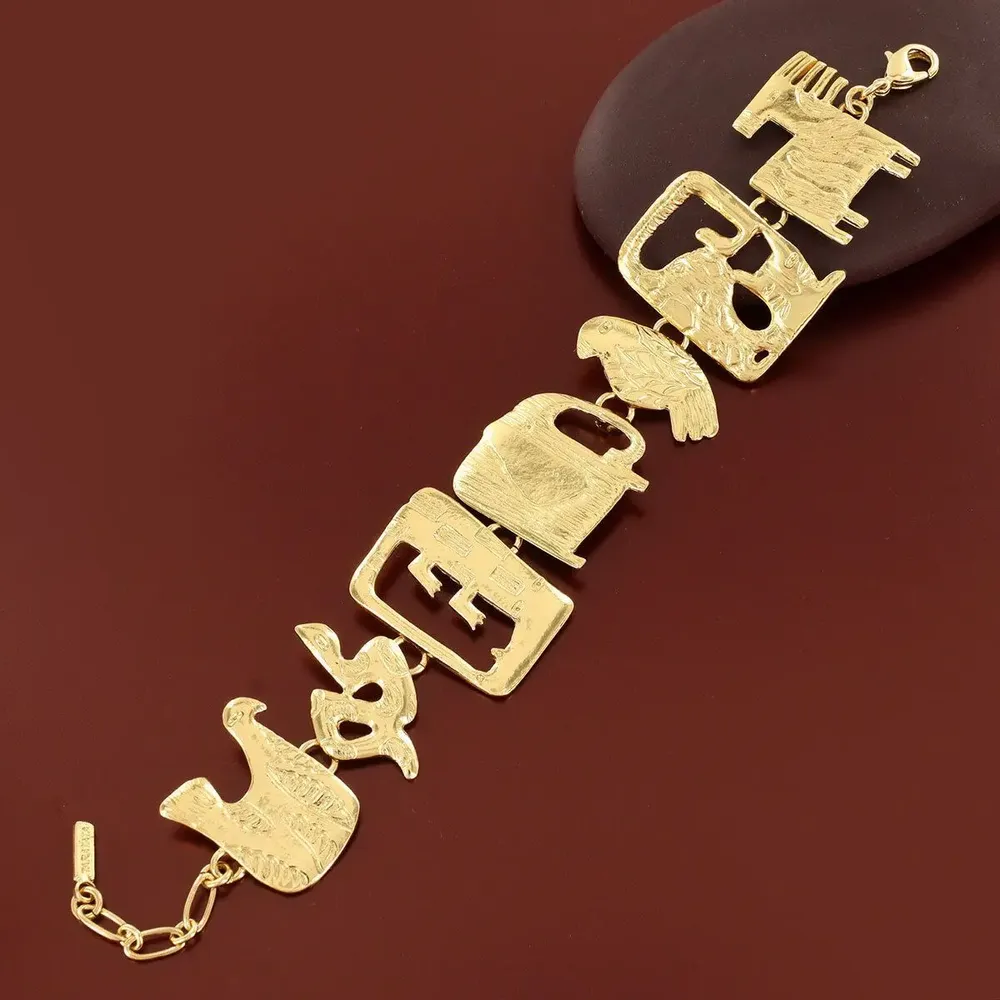 Jewelry - SWAHILI BRACELET GOLD COLOUR - TARATATA BIJOUX