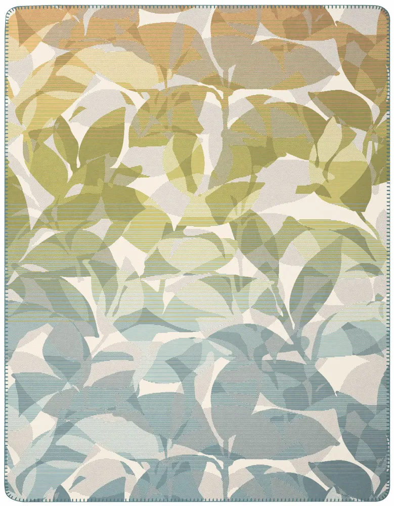 Throw blankets - Blanket Horizon Flora - BIEDERLACK