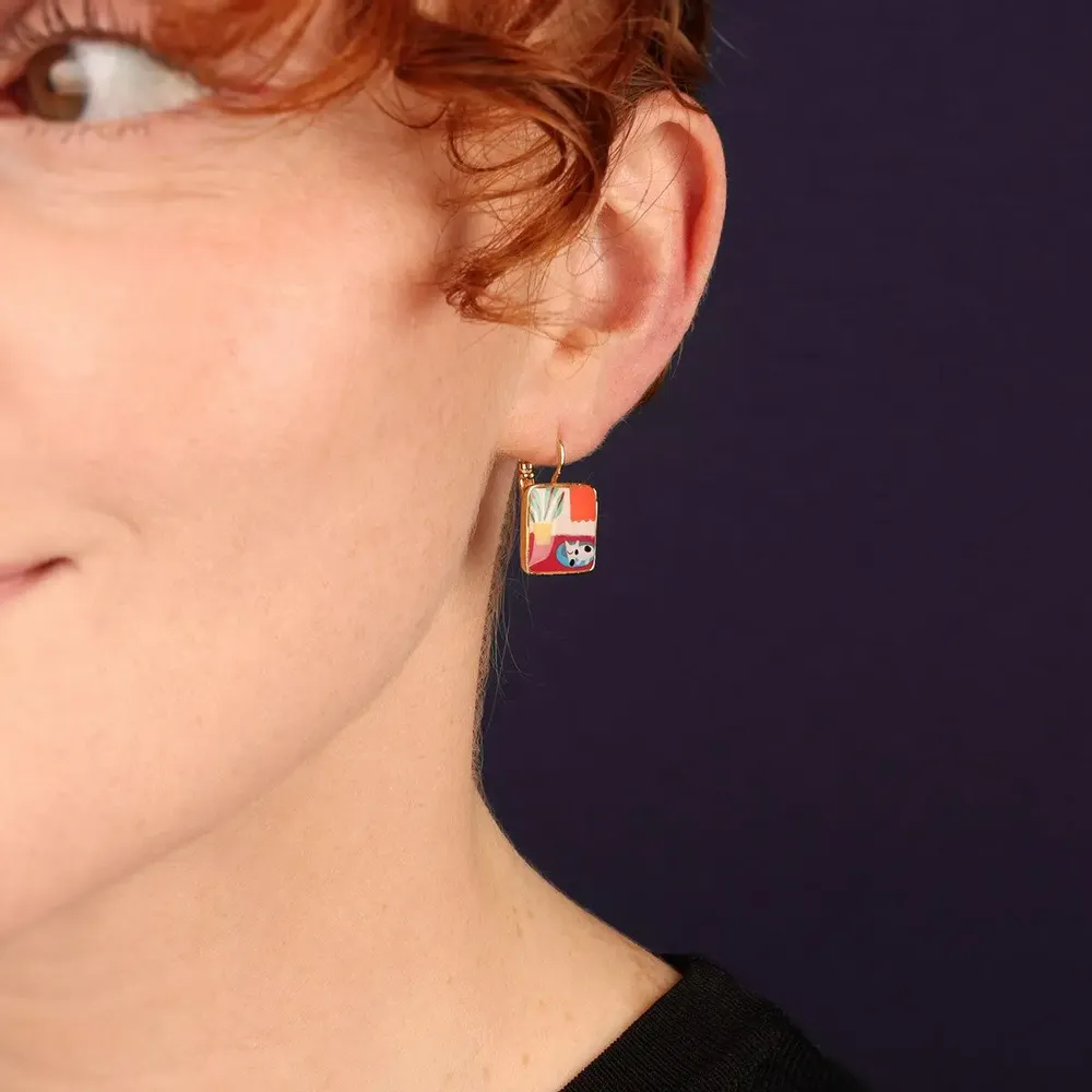 Jewelry - CURIOUS SLEEPERS GOLD MULTI COLOR - TARATATA BIJOUX