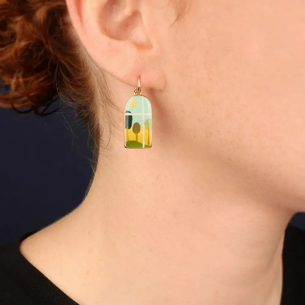 Jewelry - CURIOUS SLEEPERS GOLD MULTI COLOR - TARATATA BIJOUX