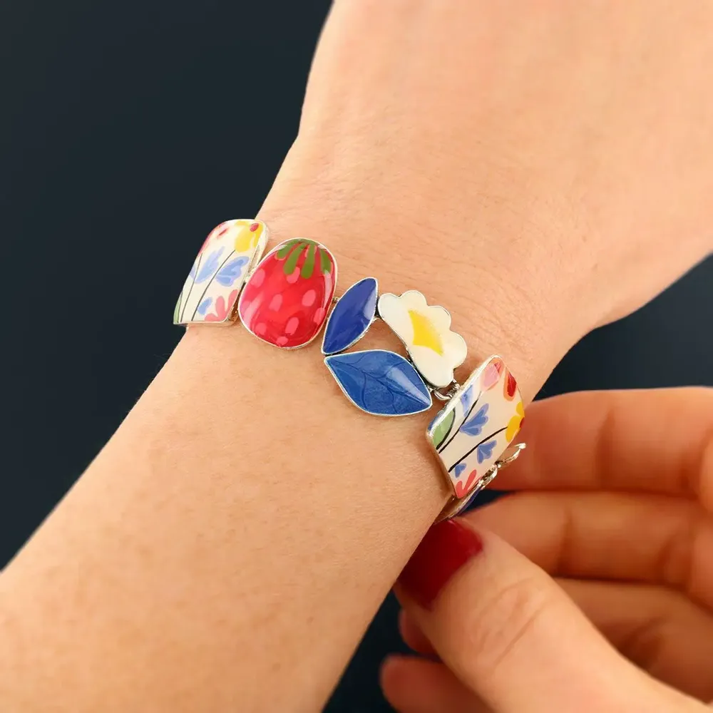 Jewelry - DELICE BRACELET SILVER MULTI COLOR - TARATATA BIJOUX