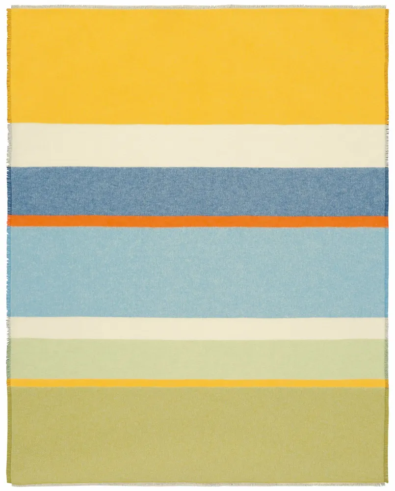Throw blankets - Throw Fresh Stripe - BIEDERLACK