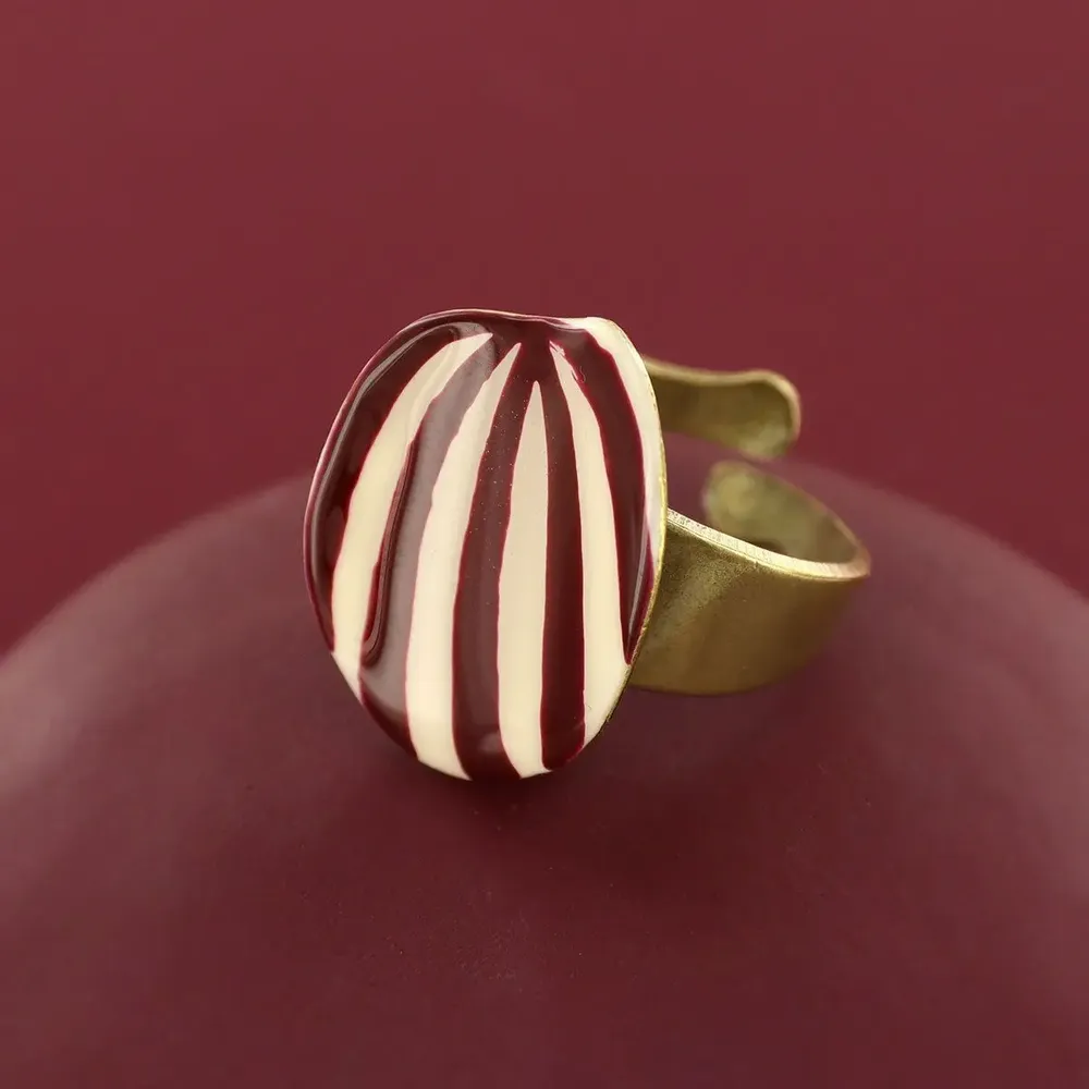 Jewelry - KALY RING, BRONZE RED COLOR - TARATATA BIJOUX