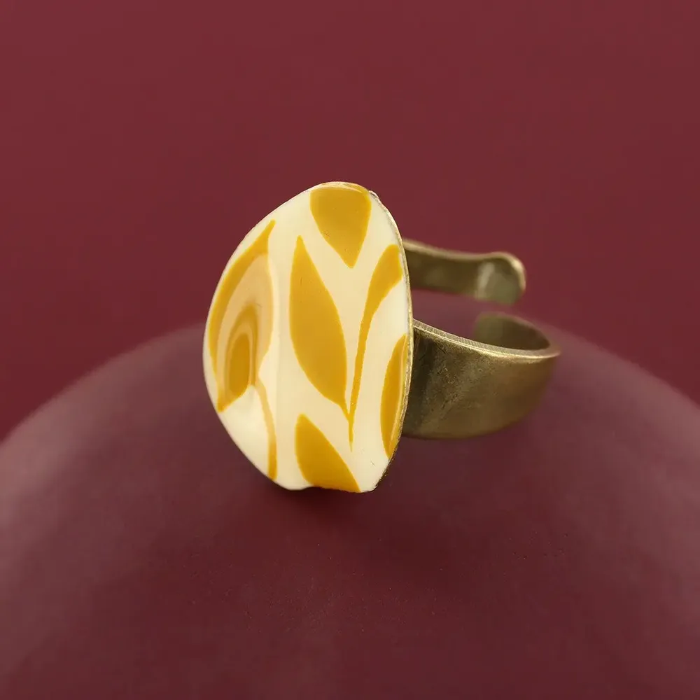 Jewelry - KALY RING, BRONZE YELLOW COLOR - TARATATA BIJOUX