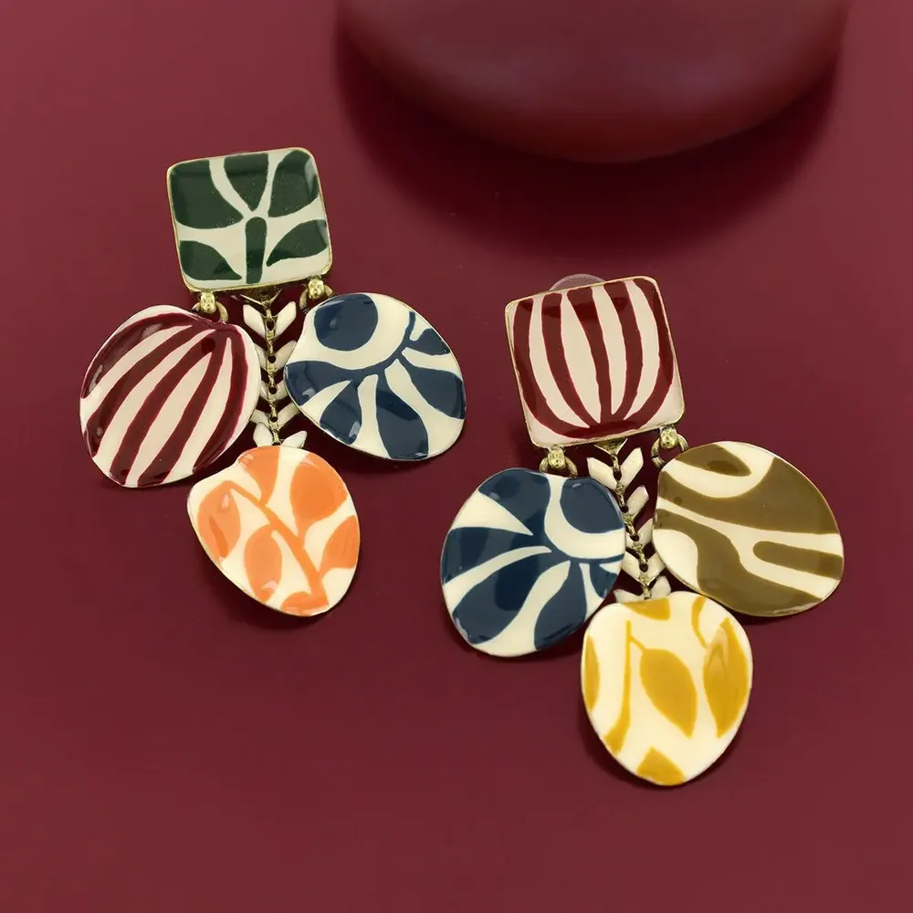 Jewelry - KALY CLIPS BRONZE MULTI COLOR - TARATATA BIJOUX