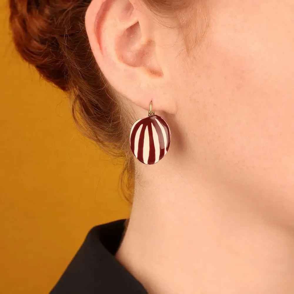 Jewelry - KALY SLEEPING BED, BRONZE RED COLOR - TARATATA BIJOUX