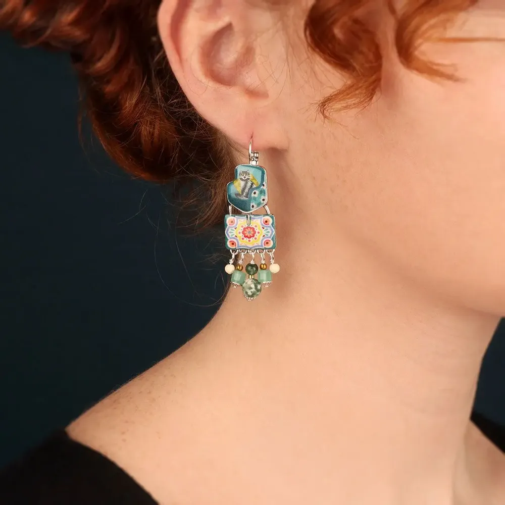 Jewelry - SILVER MULTI COLOR SLEEPING CHAPE - TARATATA BIJOUX