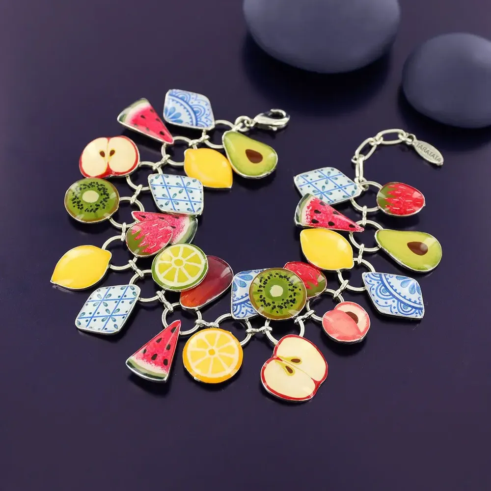 Bijoux - BRACELET JOLIE JOLIE COULEUR ARGENT MULTI - TARATATA BIJOUX