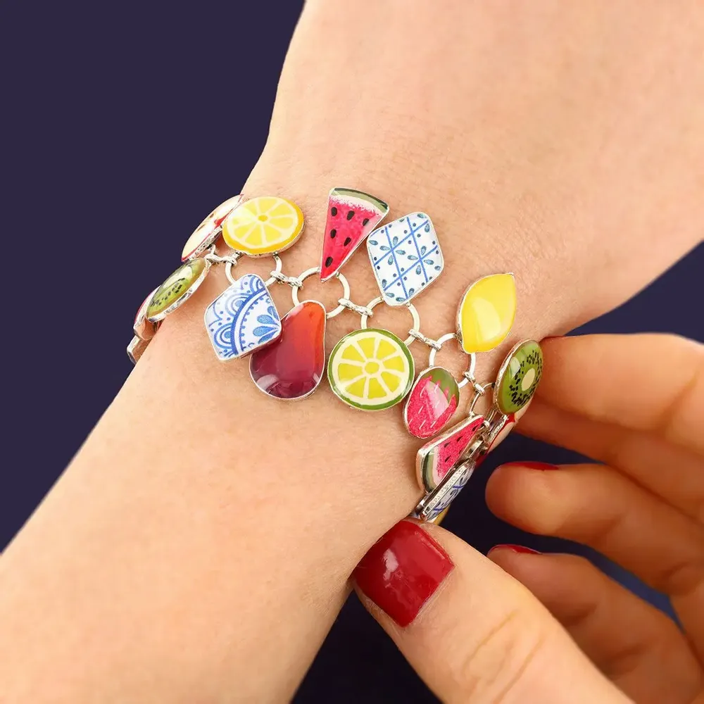 Bijoux - BRACELET JOLIE JOLIE COULEUR ARGENT MULTI - TARATATA BIJOUX