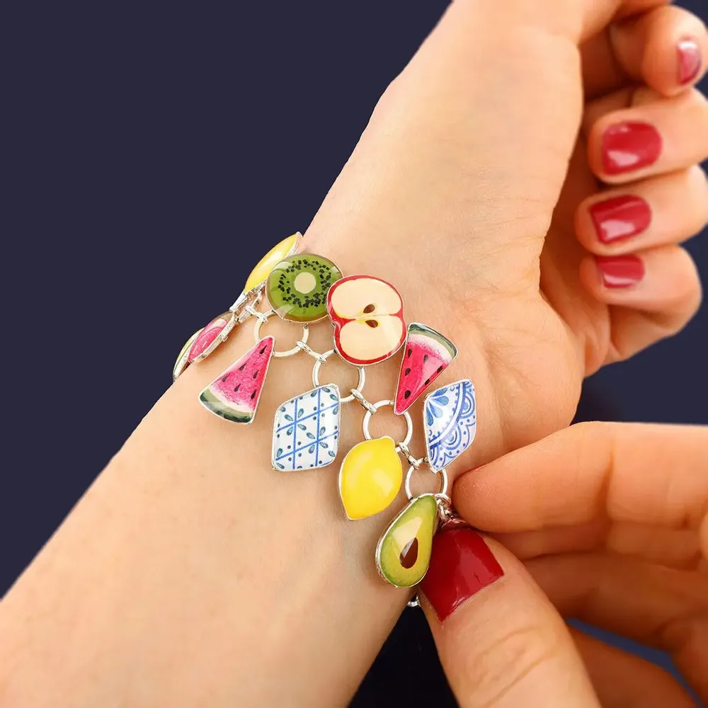 Bijoux - BRACELET JOLIE JOLIE COULEUR ARGENT MULTI - TARATATA BIJOUX