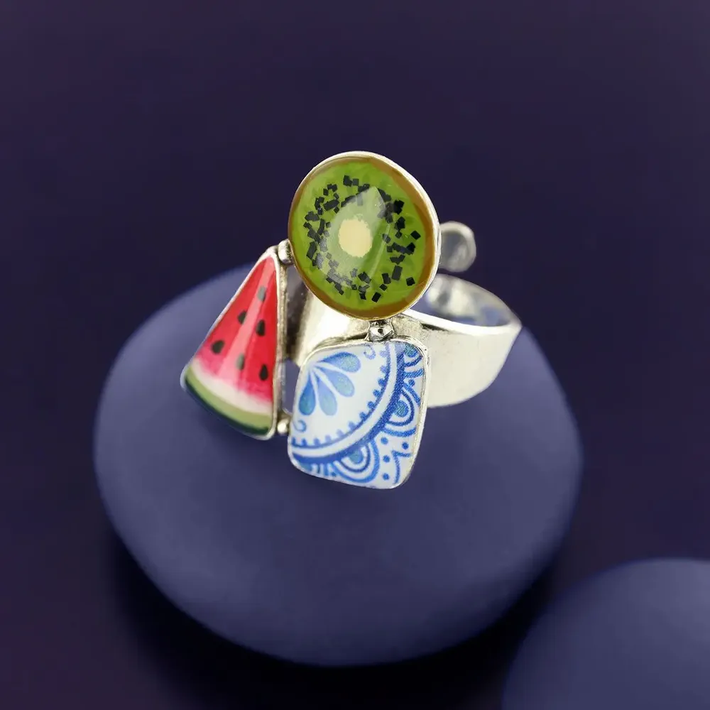Jewelry - PRETTY RING, PRETTY SILVER MULTI COLOR - TARATATA BIJOUX
