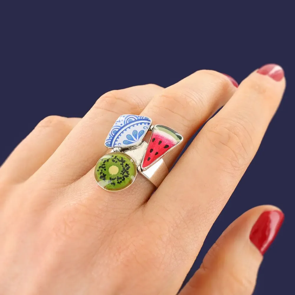 Jewelry - PRETTY RING, PRETTY SILVER MULTI COLOR - TARATATA BIJOUX