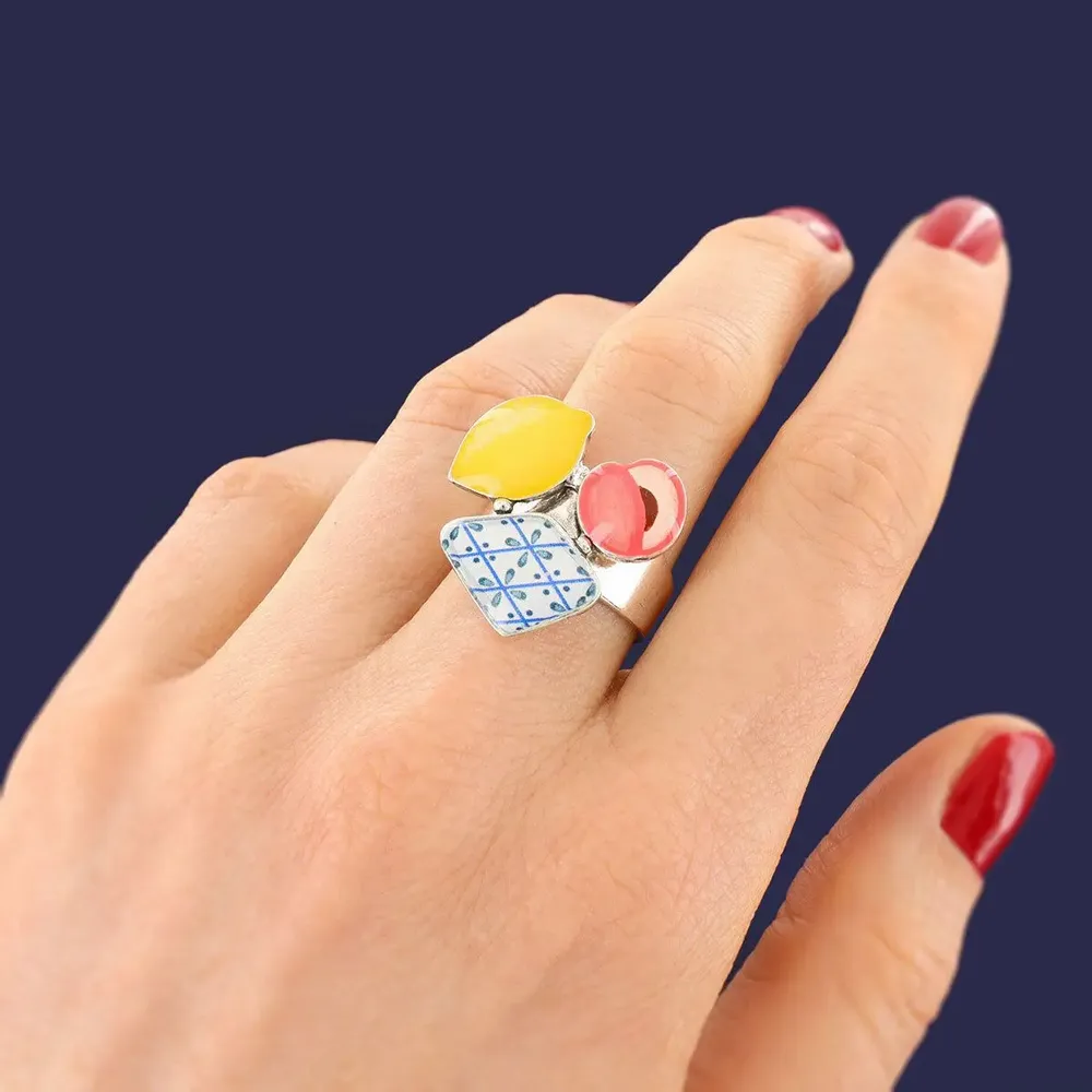 Jewelry - PRETTY RING, PRETTY SILVER MULTI COLOR - TARATATA BIJOUX