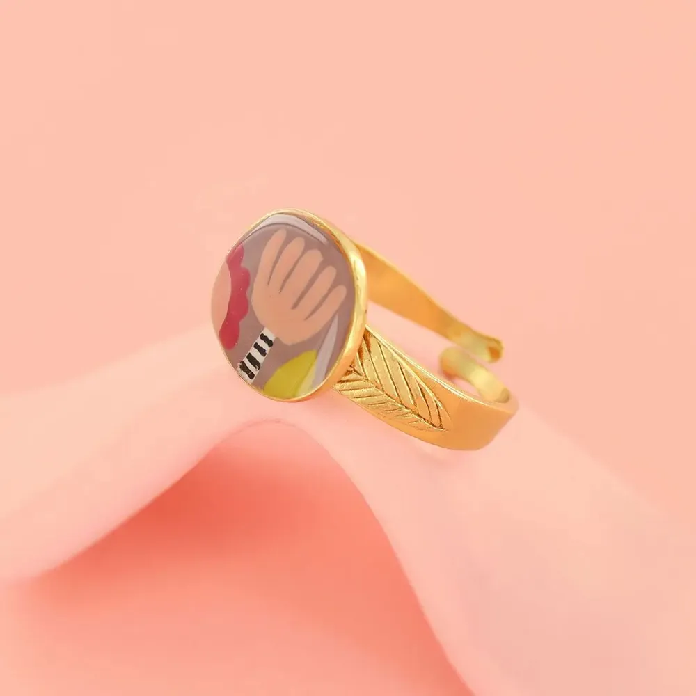 Jewelry - MULTI GOLD FEATHER RING - TARATATA BIJOUX