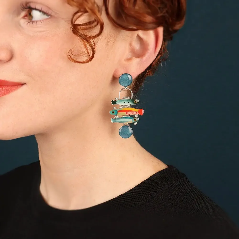 Jewelry - BLUE CHIPS SILVER MULTI COLOR - TARATATA BIJOUX