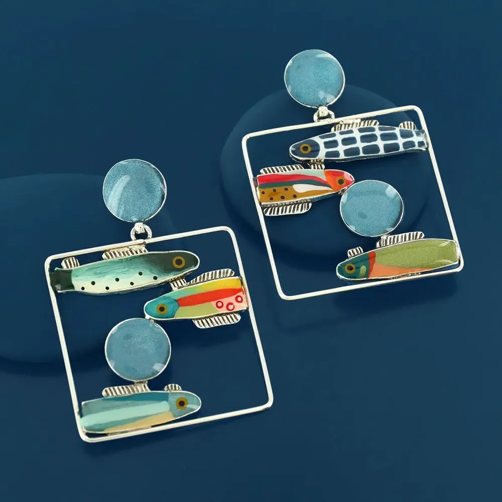 Jewelry - BLUE CHIPS SILVER MULTI COLOR - TARATATA BIJOUX