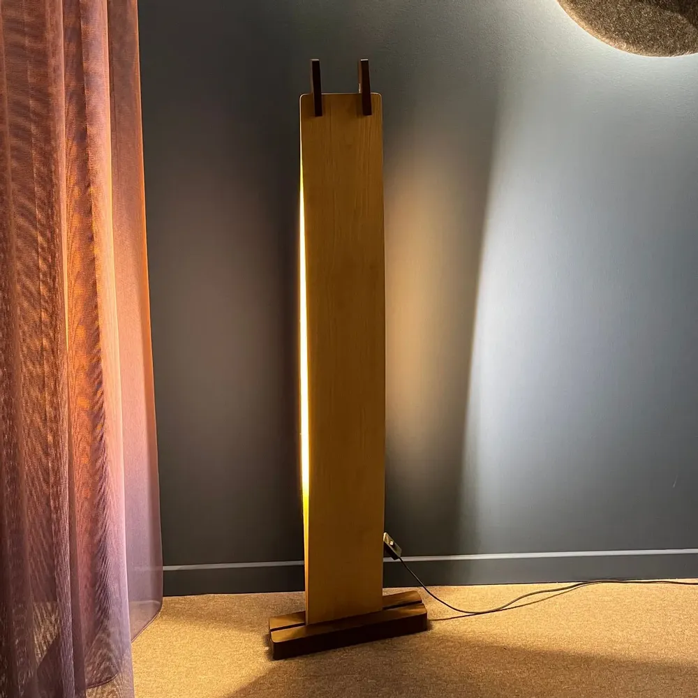 Table lamps - Wooden table lamp - Pince moi - H130cm - C'EST BIEN FAIT