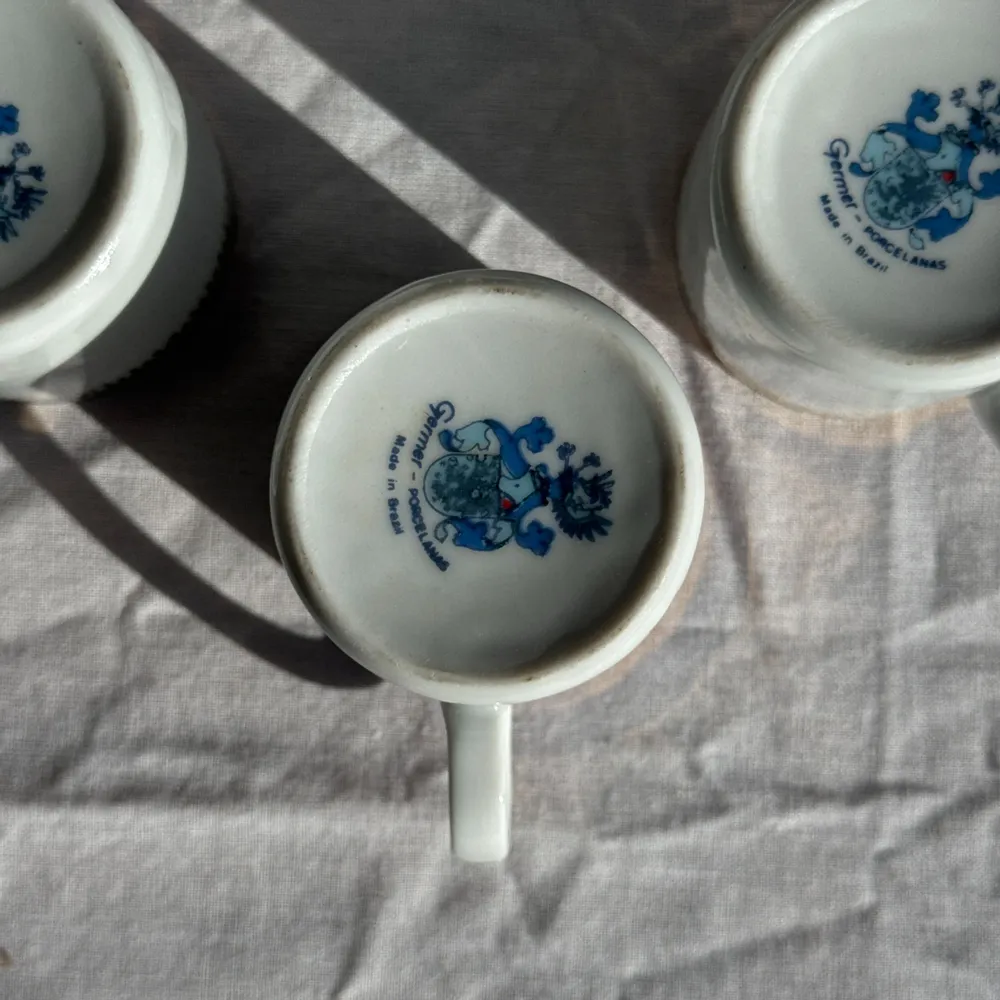 Tasses et mugs - Lot de 6 petites tasses à expresso Germer Porcelaine, made in Brésil - OFFICE OBJETS