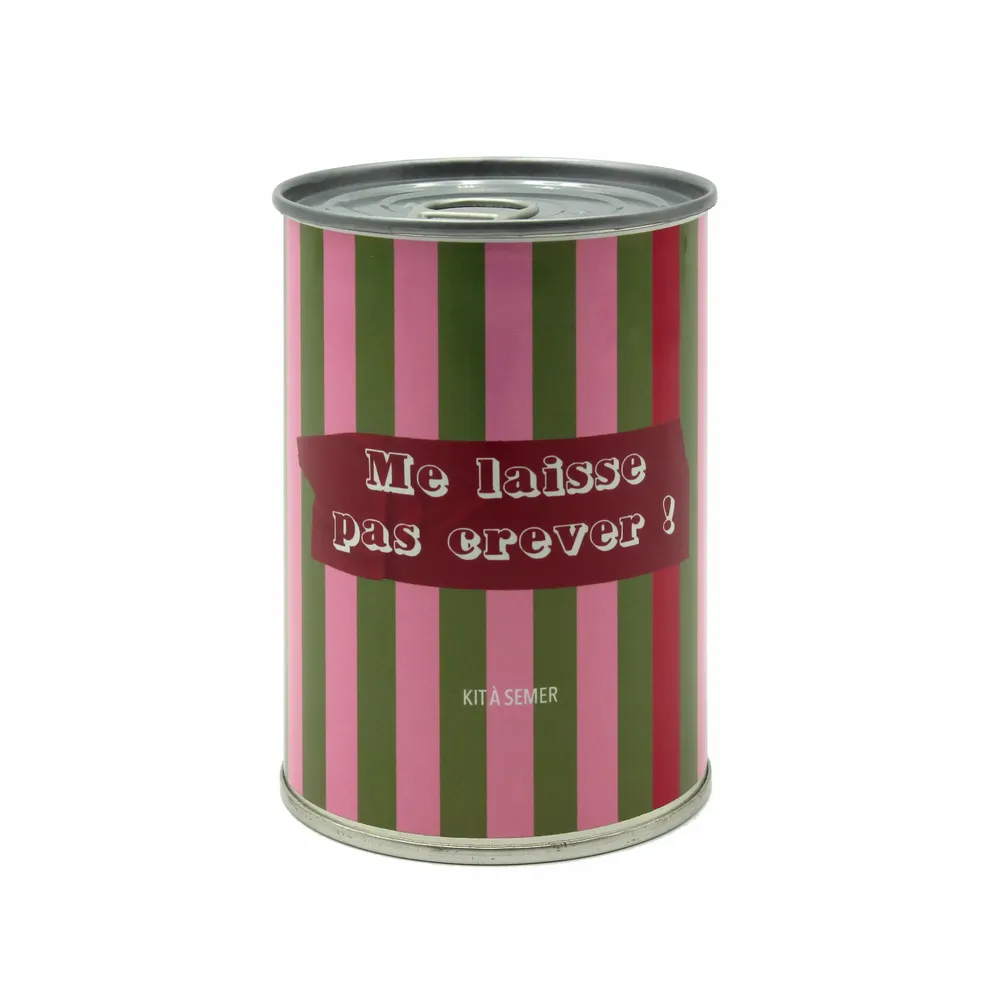 Cadeaux - Kit à semer « Me laisse pas Crever » fabriqué en France - MAUVAISES GRAINES