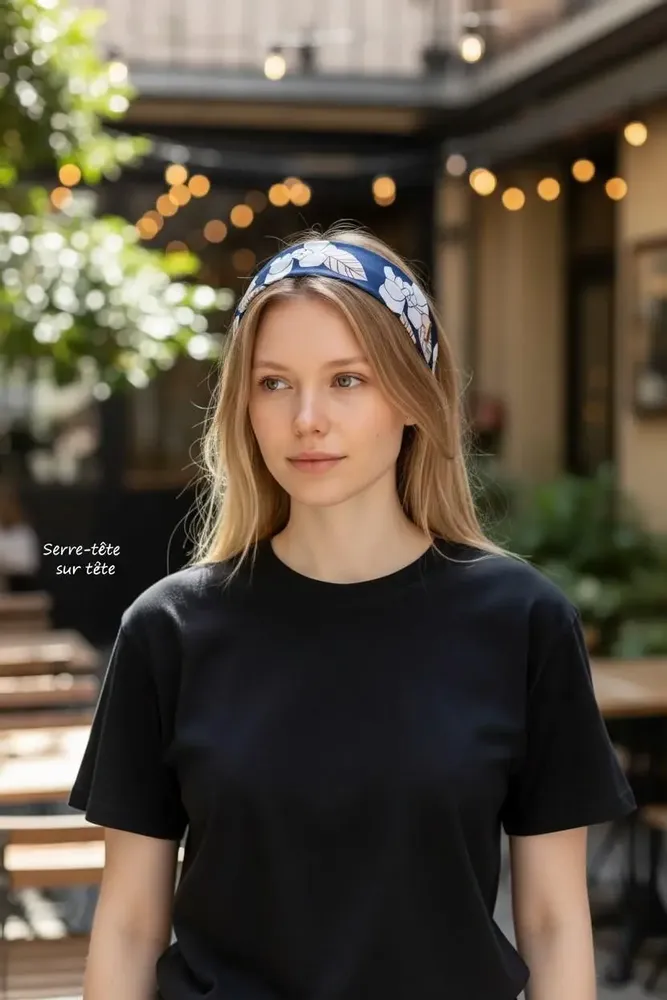 Headbands - Viola peony headband - MAISON FITZGERALD