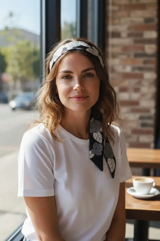 Headbands - Adriana Peony Headband - MAISON FITZGERALD