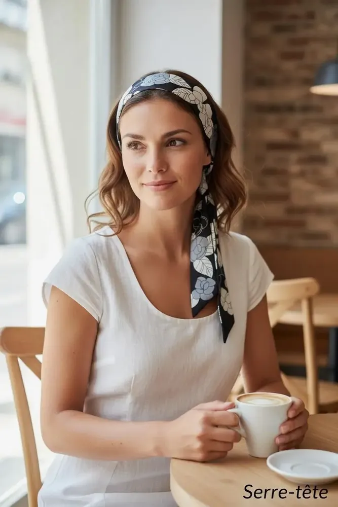 Headbands - Adriana Peony Headband - MAISON FITZGERALD