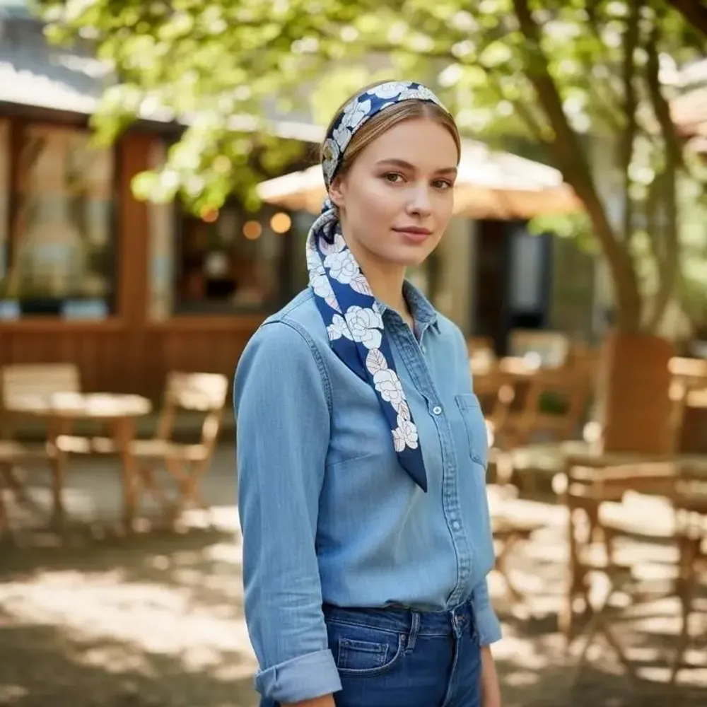 Headbands - Adriana Peony Headband - MAISON FITZGERALD