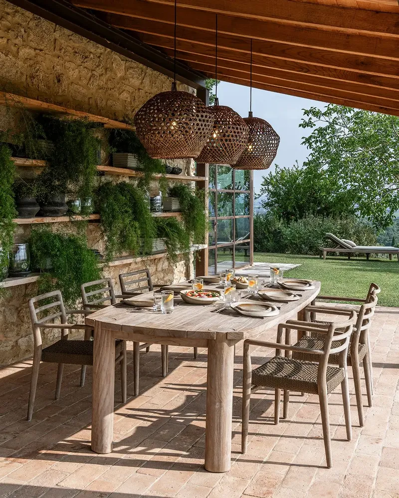 Lawn armchairs - Stackable Armchair Jared - GOMMAIRE