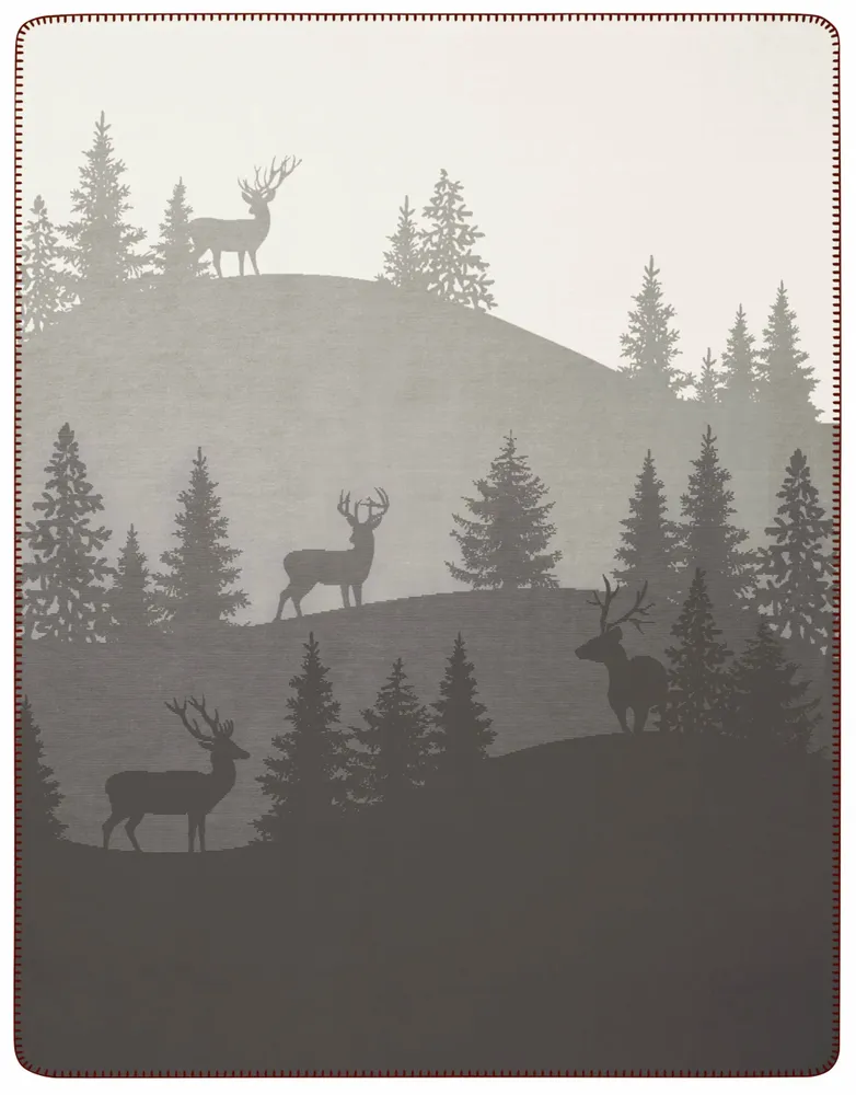 Throw blankets - Blanket Deerlight - BIEDERLACK