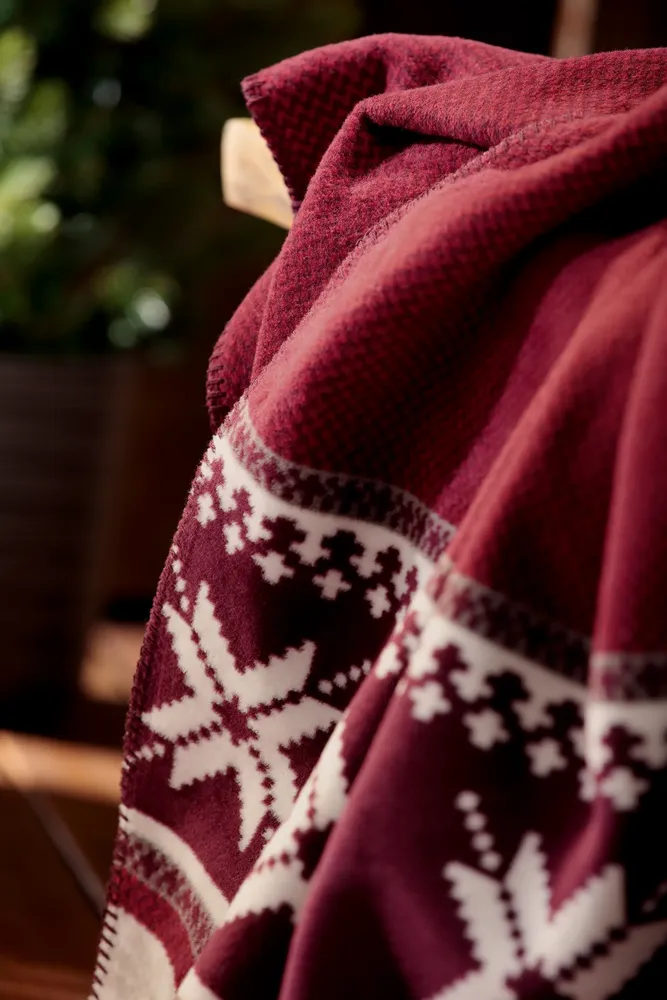 Throw blankets - Blanket Nordic Knit - BIEDERLACK