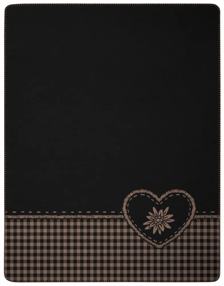 Throw blankets - Blanket Alp Charm - BIEDERLACK