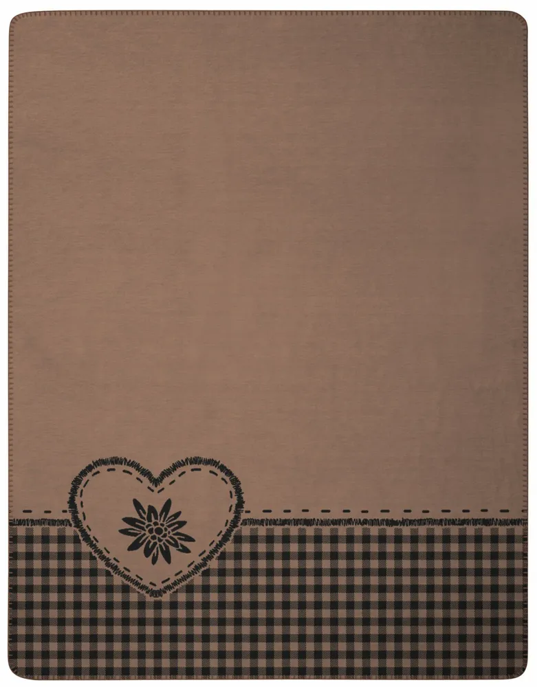 Throw blankets - Blanket Alp Charm - BIEDERLACK