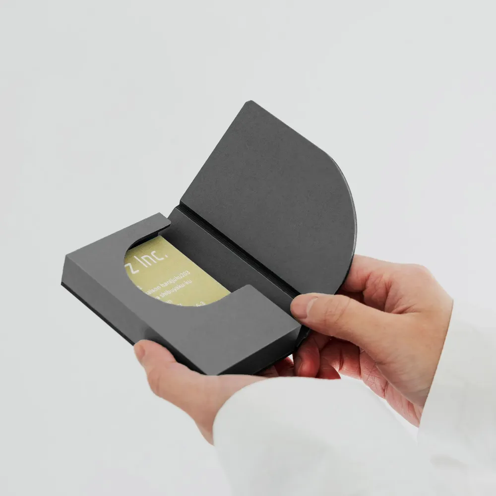 Clutches - Card Case - Black - PAPER FOR PAPER
