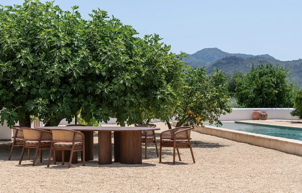 Tables de jardin - Oval Table Imen - GOMMAIRE