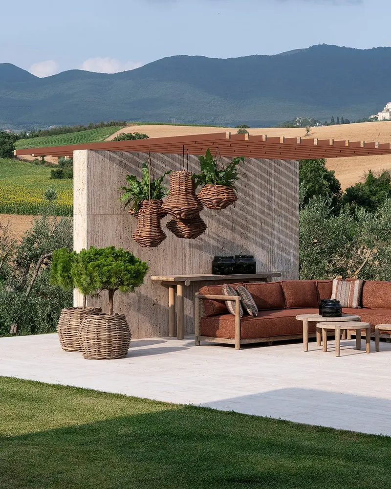 Flower pots - Planter Basket Eric - GOMMAIRE