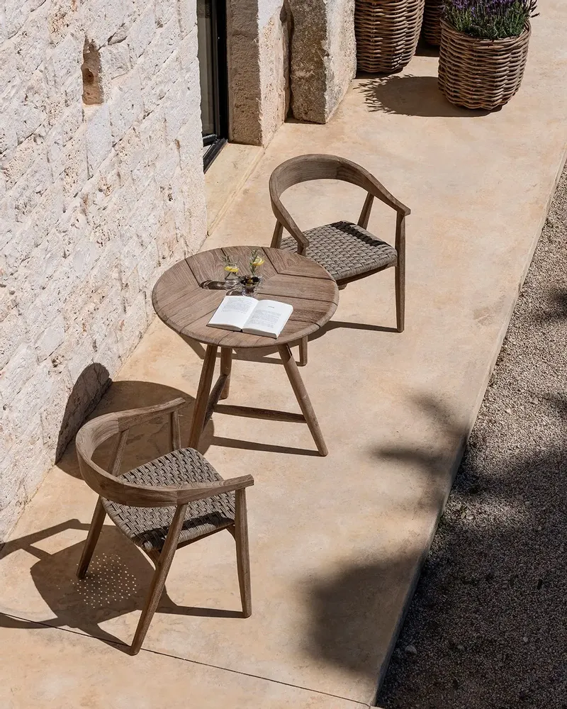 Tables de jardin - Bistro Round Table Faye - GOMMAIRE