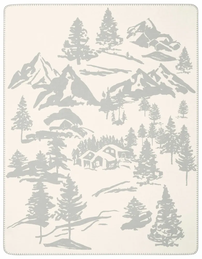 Throw blankets - Blanket Mountain Dreams - BIEDERLACK