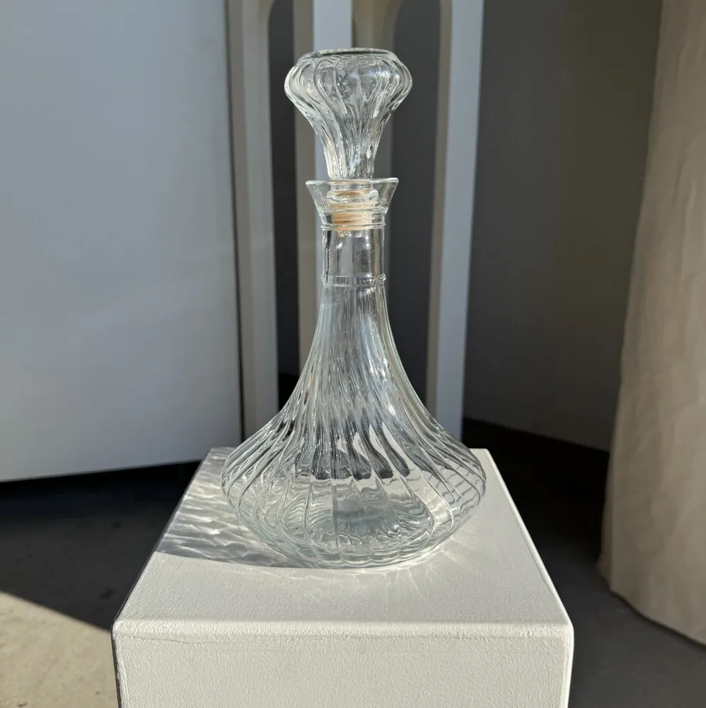 Carafes - Carafe à décanter en verre vintage style montgolfière H31 D18 - OFFICE OBJETS