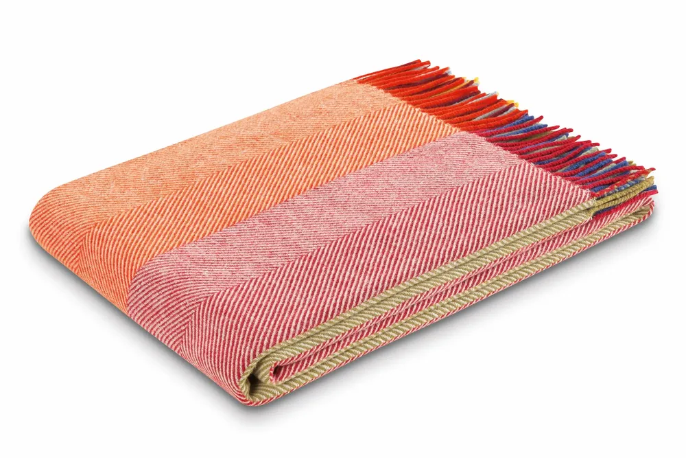 Throw blankets - Throw Colour Lines - BIEDERLACK