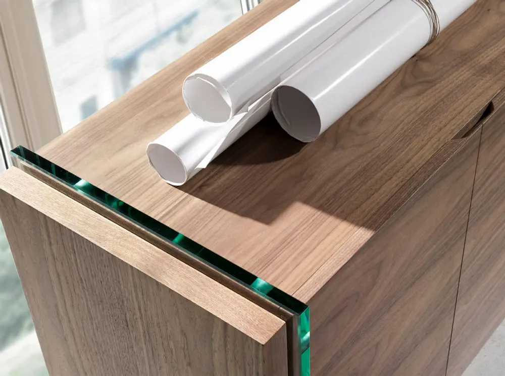 Mobilier et rangements pour bureau - Buffet en noyer - ANGEL CERDÁ