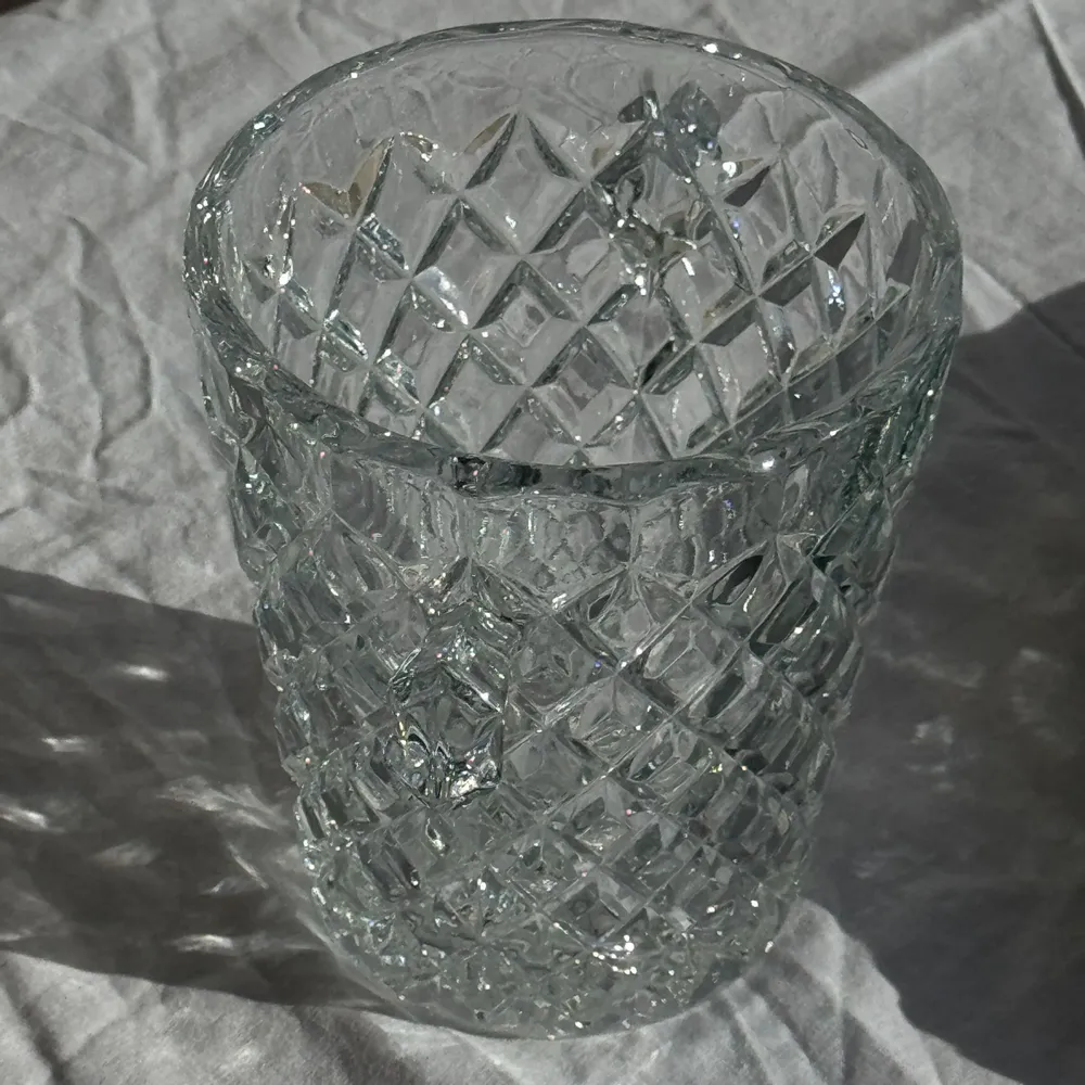 Carafes - H14 D12 Classic Vintage Mini Glass Ice Bucket - OFFICE OBJETS