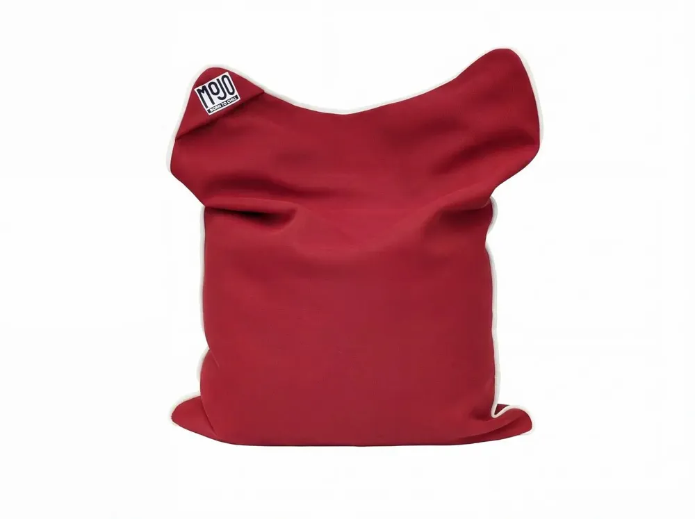 Transats - Coussin extérieur flottant MOJO WATERPOUF Rouge écarlate / Blanc - MOJO BORN TO CHILL