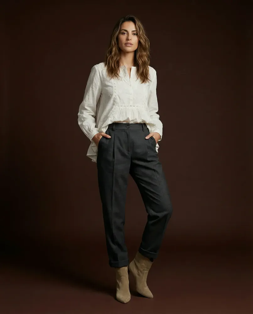 Prêt-à-porter - 602 . PANTALON 7/8E CASSIE - STELLA FOREST