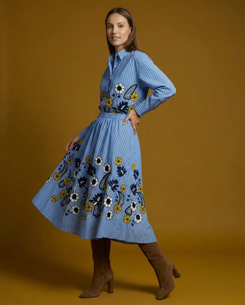 Apparel - 104 . DYLA LONG SKIRT - STELLA FOREST